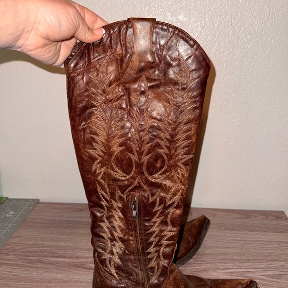 Brown Old Gringo Mayra Cowboy Boots - Picture 3 of 3